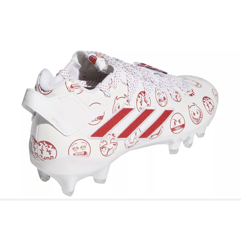 ADIDAS Freak 22 Big Mood Football Cleats | Men's 13 | Red White NEW! - Picture 5 of 7